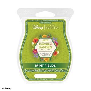 Scentsy Disney Mint Fields Epcot International Flower Garden Festival Wax Bar